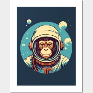 Space Chimp Posters and Art